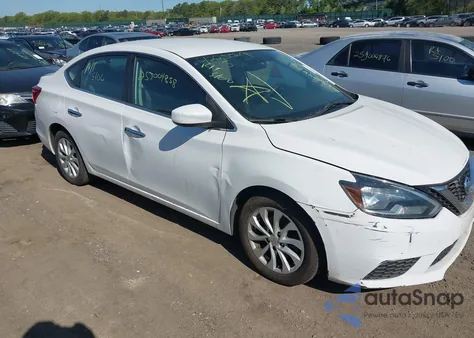 2018 Nissan Sentra Sv z USA, uszkodzony, nr VIN 3N1AB7AP3JL651231